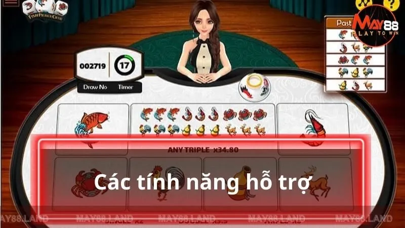 Các tính năng hỗ trợ trong giao diện game