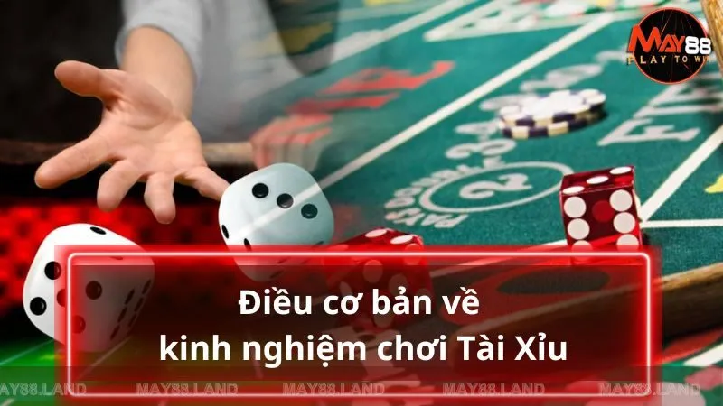 Điều cơ bản về kinh nghiệm chơi Tài Xỉu